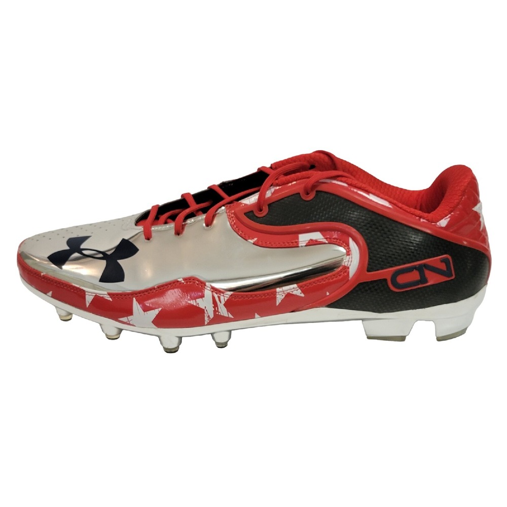 Under Armour C1N Cam Newton Stars Stripes Football Cleats USA Mens 16 1245352 - Picture 5 of 6